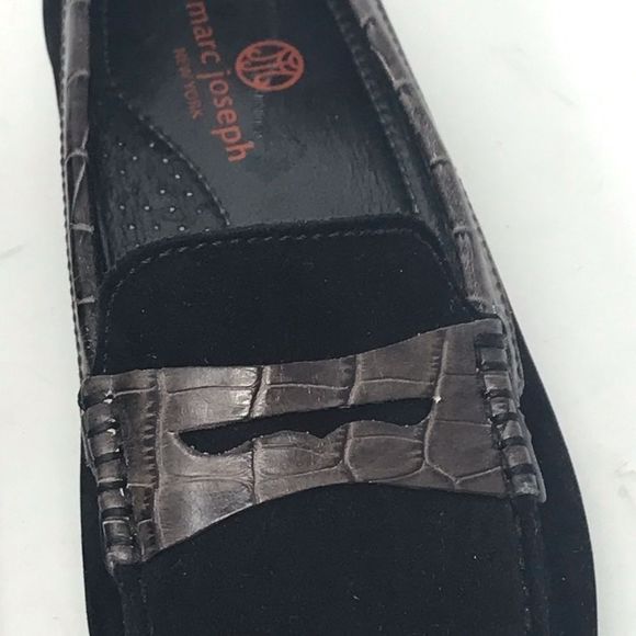 Marc Joseph Chamber St Leather Penny Loafers 8 - Picture 5 of 9